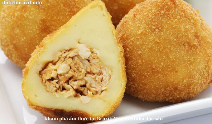 Read more about the article Khám phá ẩm thực tại Brazil: Món Coxinha đặc sản